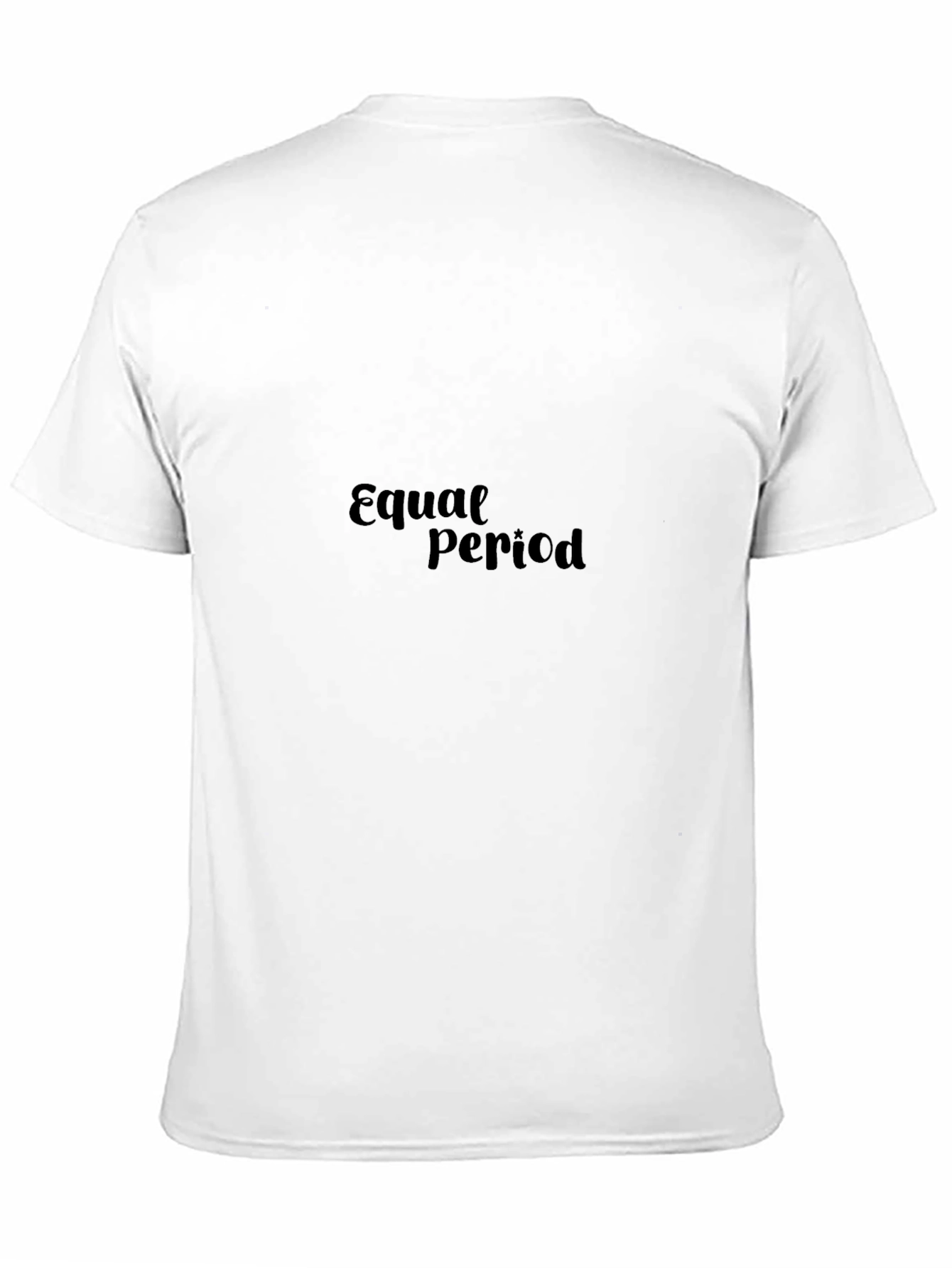 Equal Period Black Graphic T-Shirt