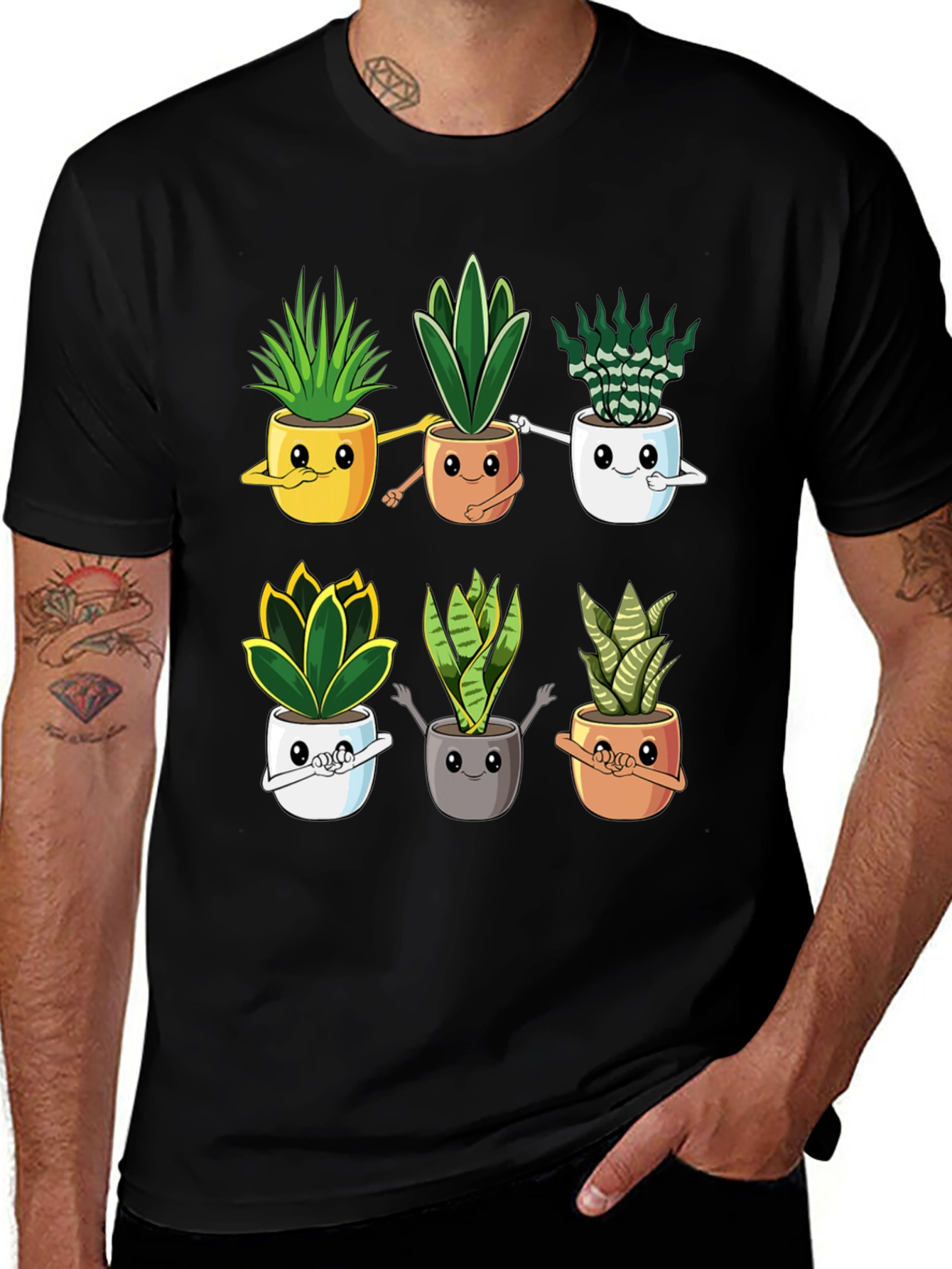 Cute Succulent Plant Lover T-Shirt