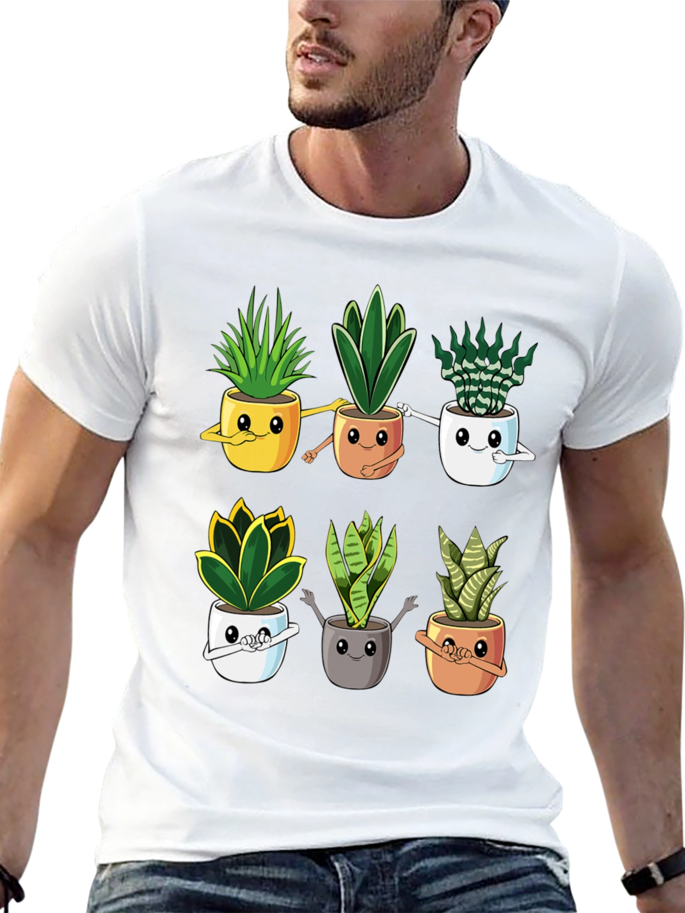 Cute Succulent Plant Lover T-Shirt