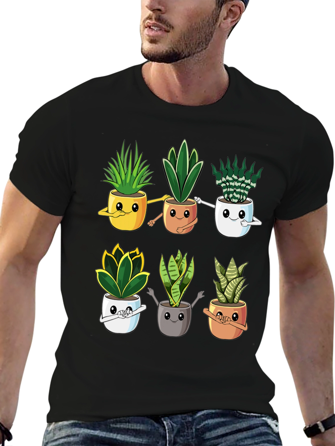 Cute Succulent Plant Lover T-Shirt