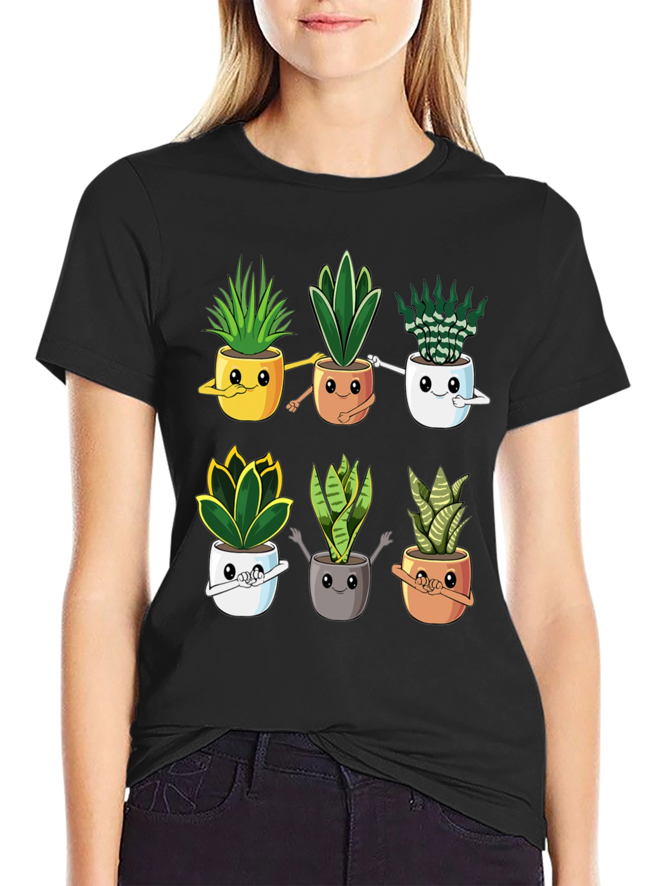 Cute Succulent Plant Lover T-Shirt