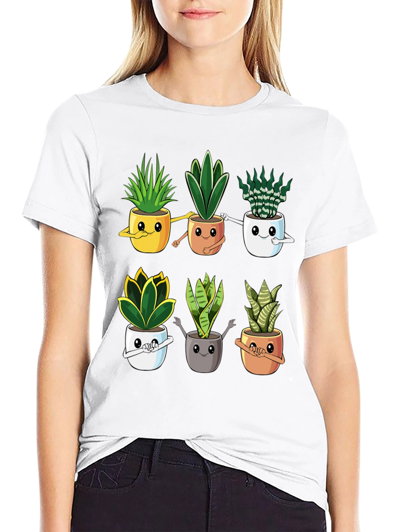 Cute Succulent Plant Lover T-Shirt