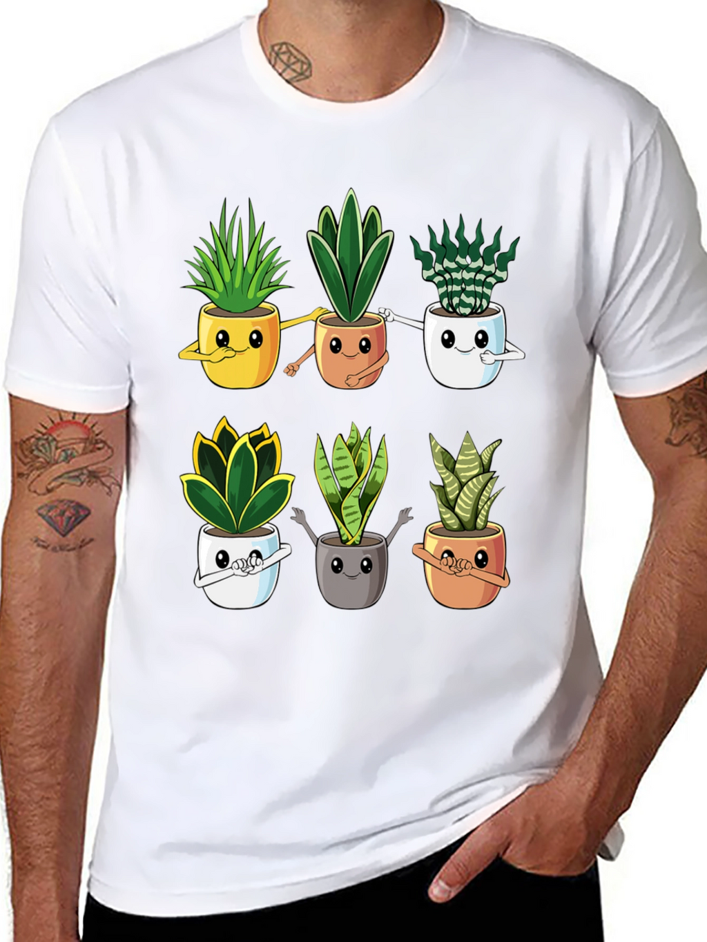 Cute Succulent Plant Lover T-Shirt