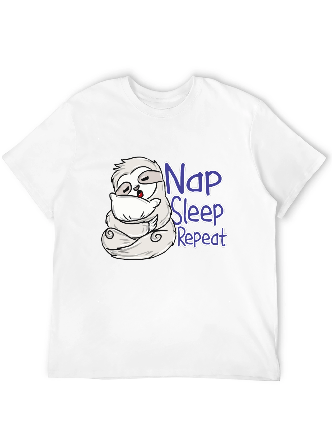 Nap Sleep Repeat Sloth T-Shirt