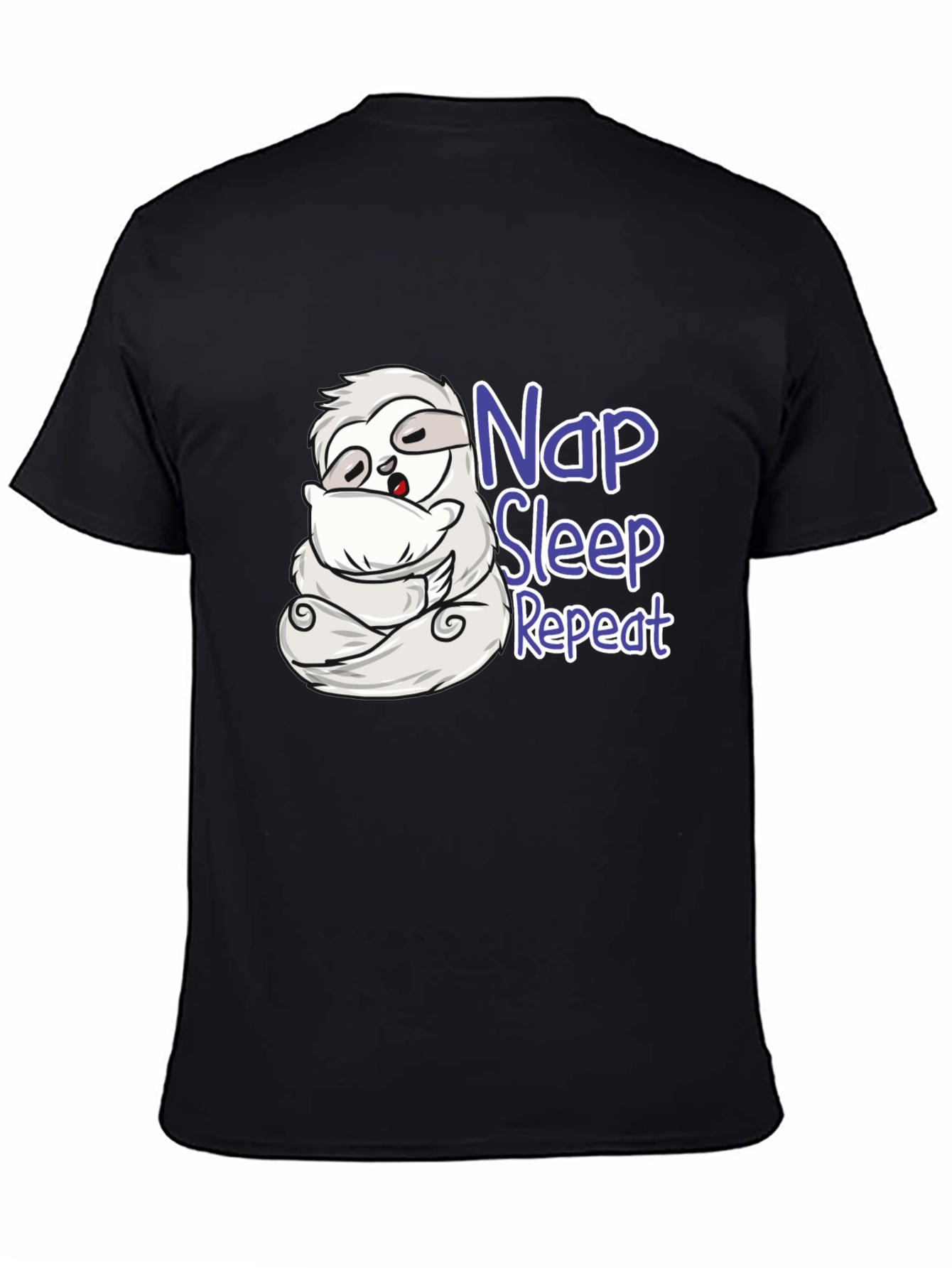 Nap Sleep Repeat Sloth T-Shirt