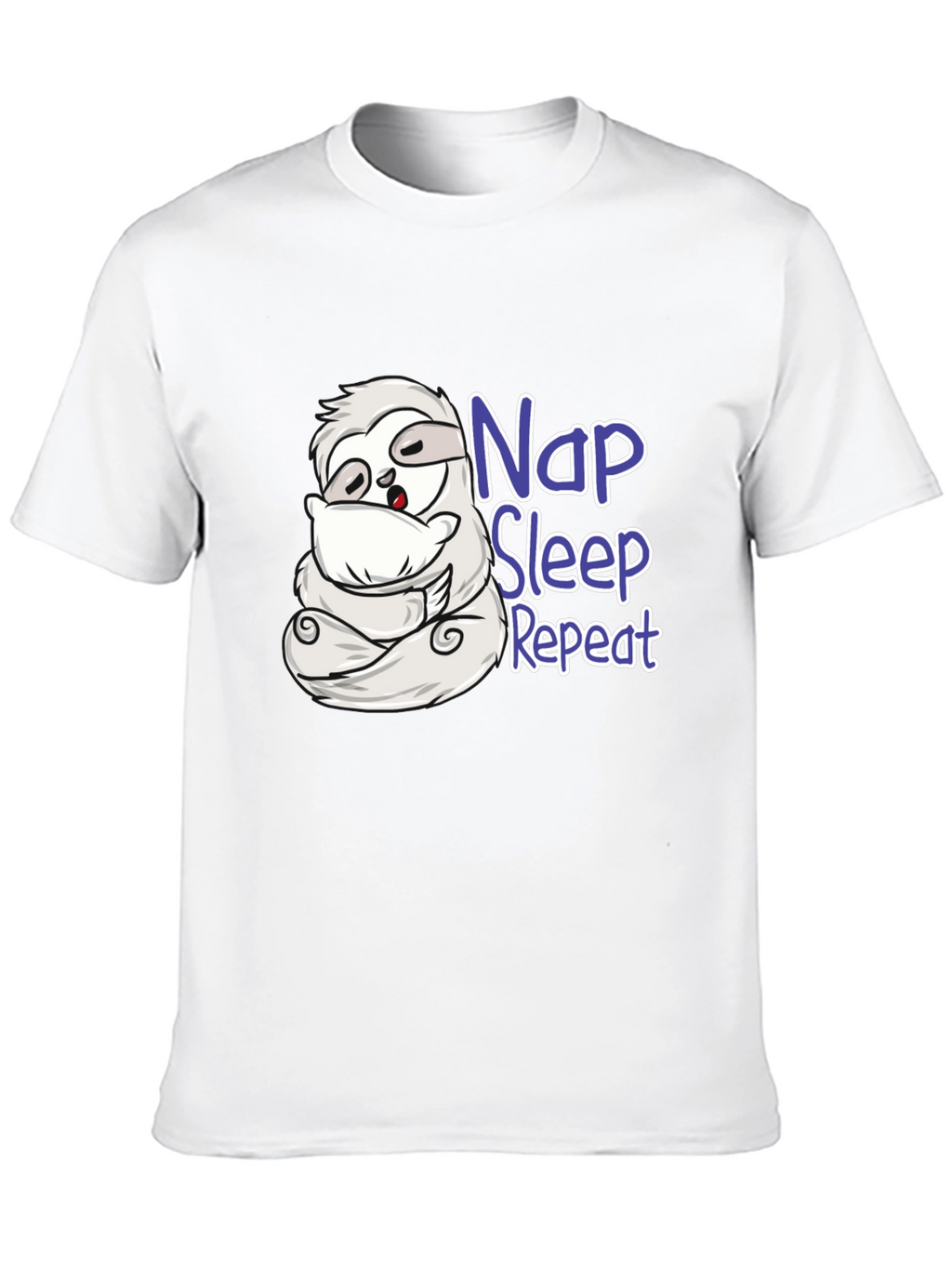 Nap Sleep Repeat Sloth T-Shirt