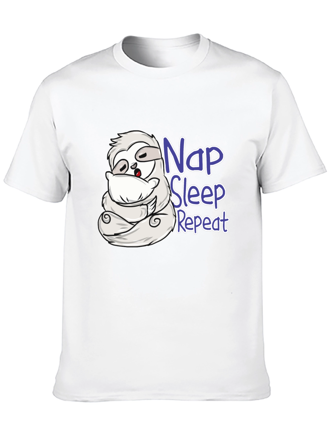 Nap Sleep Repeat Sloth T-Shirt