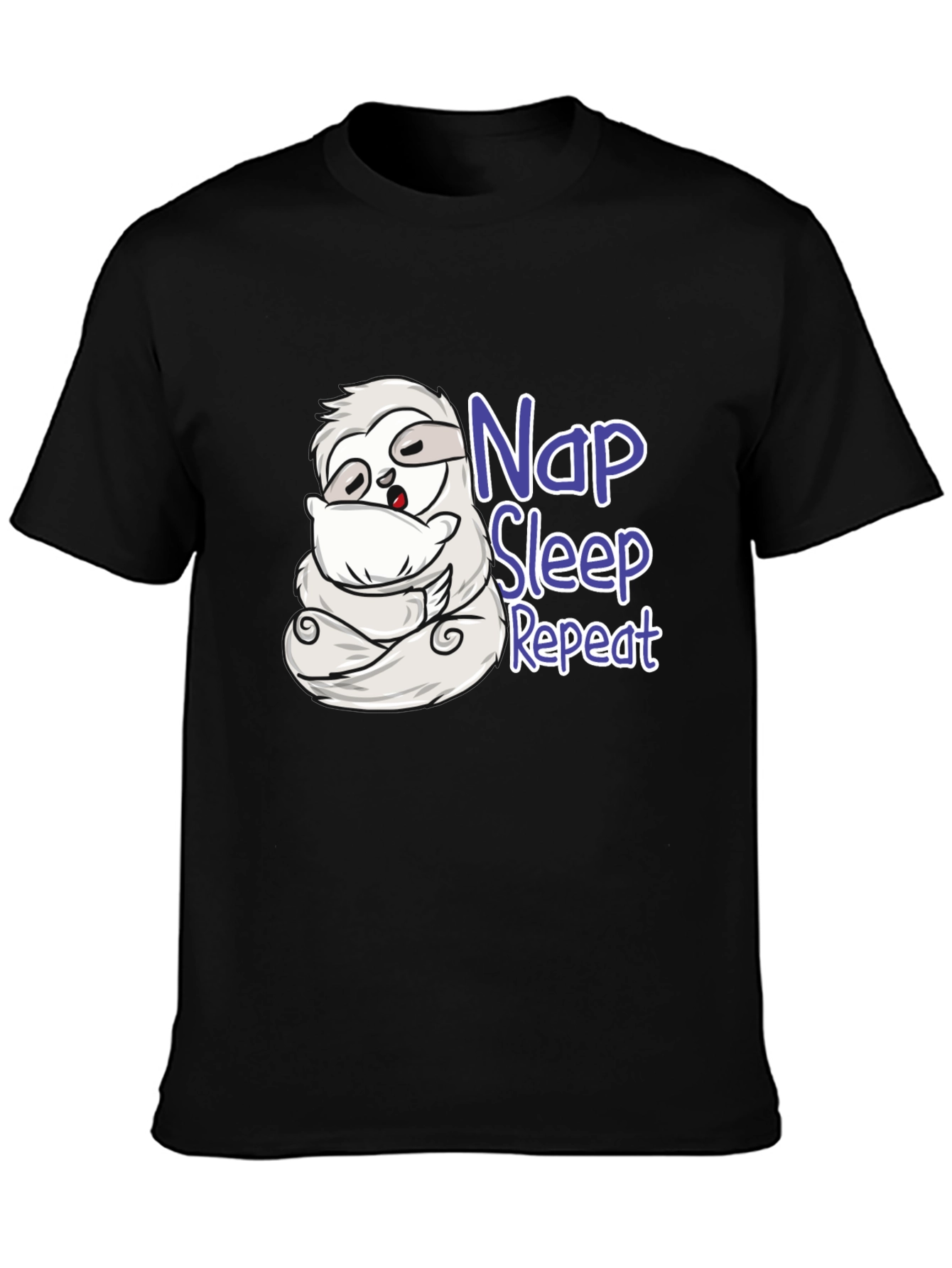 Nap Sleep Repeat Sloth T-Shirt