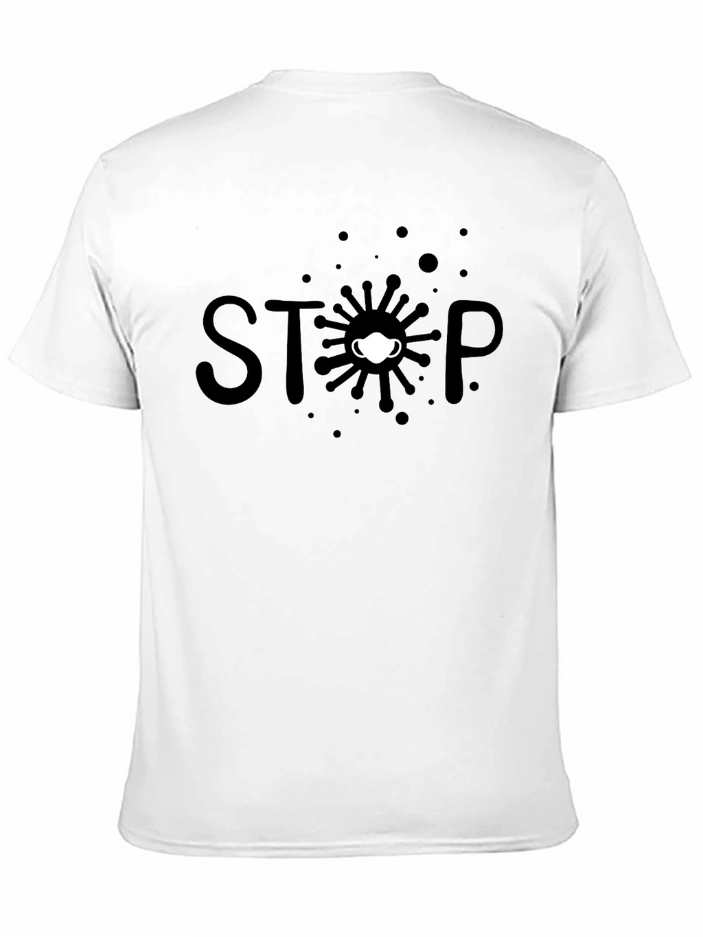 Stop the Virus T-Shirt - Black