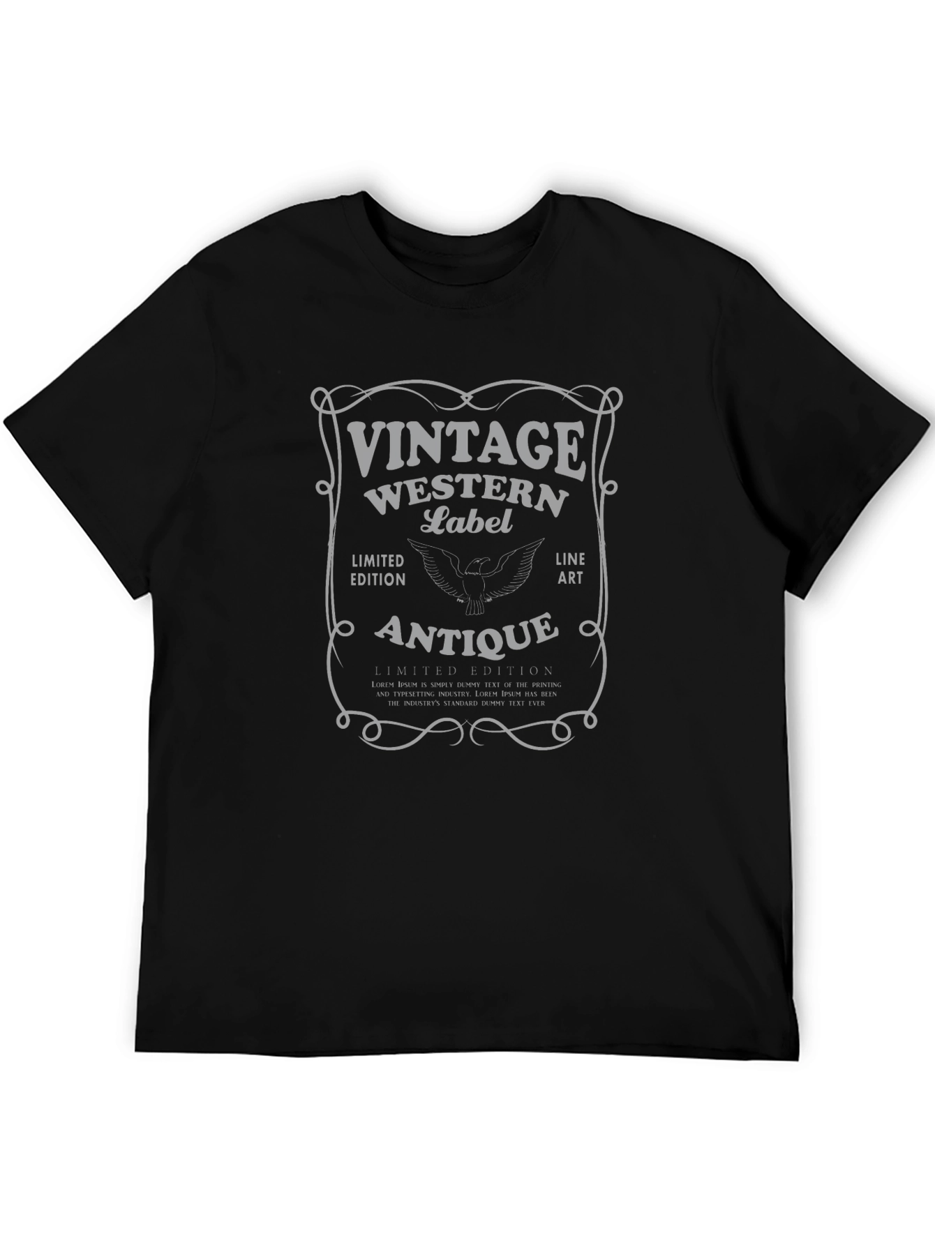 Vintage Western Label Graphic Tee