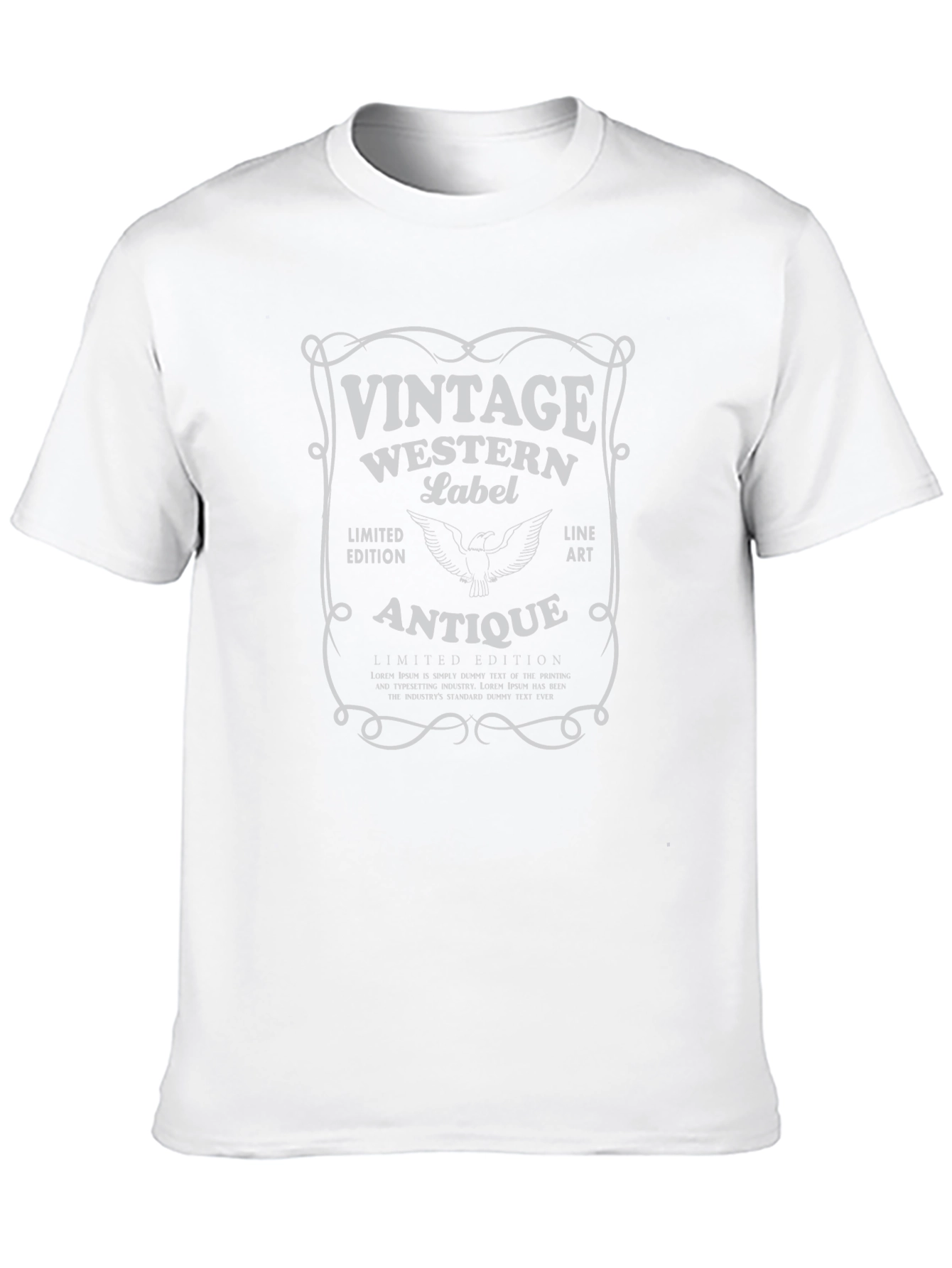 Vintage Western Label Graphic Tee