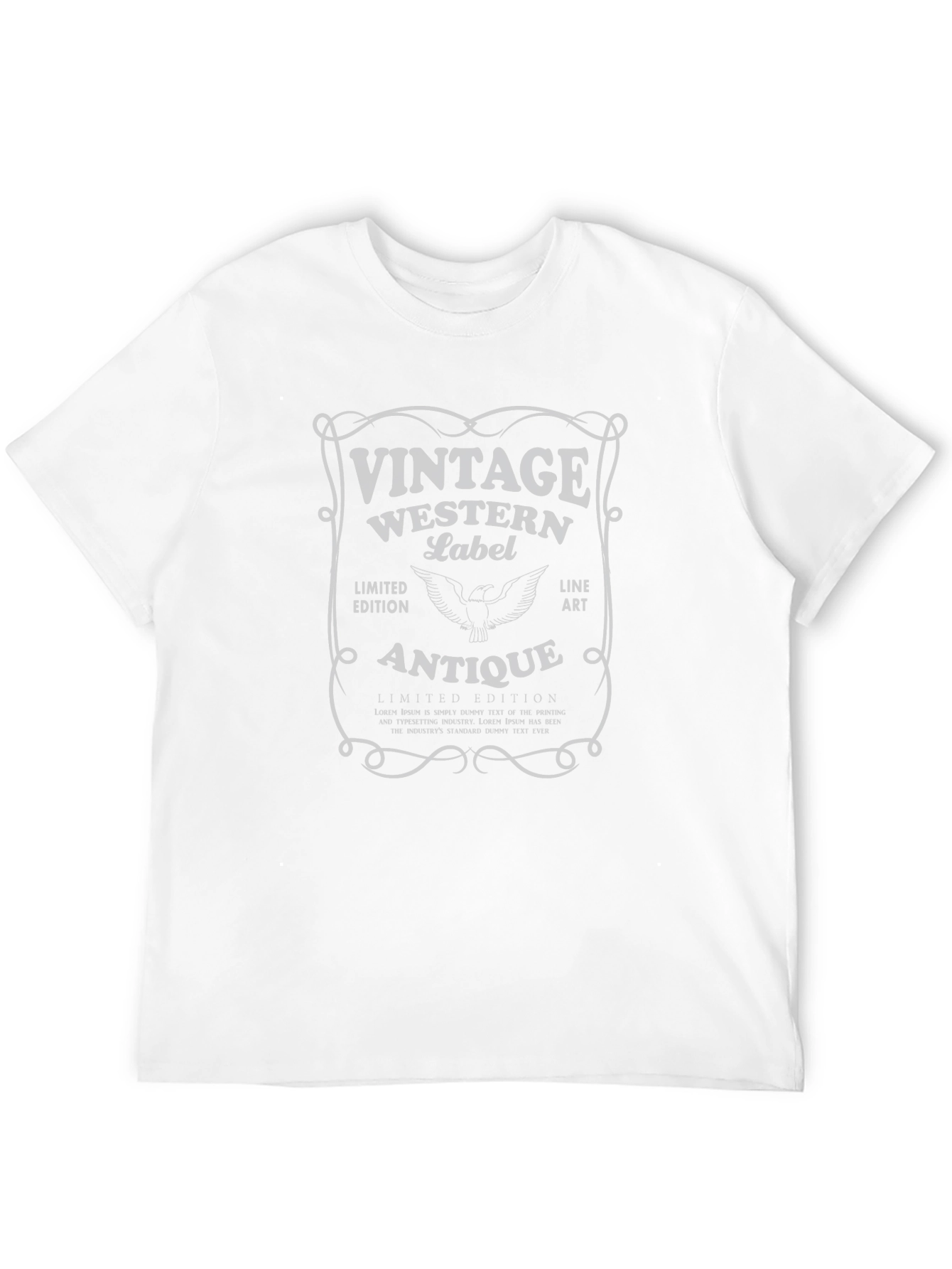 Vintage Western Label Graphic Tee