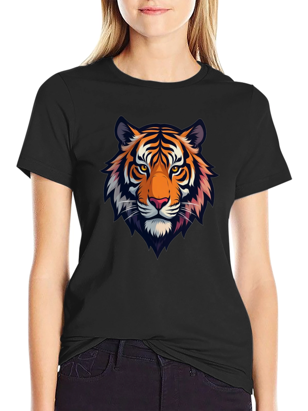 Tiger Graphic T-Shirt - Stylish Casual Wear