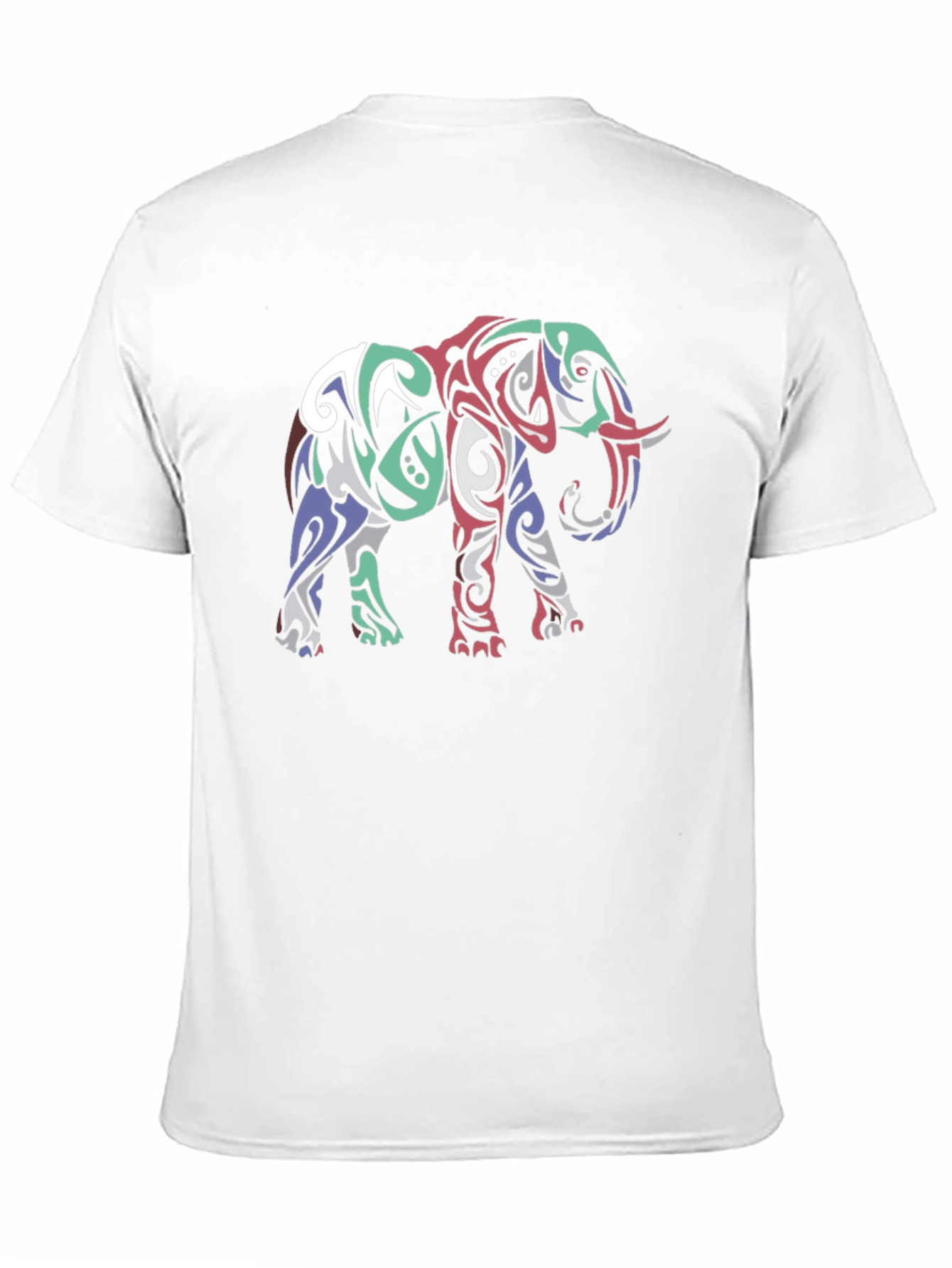 Tribal Elephant Graphic Tee - Stylish Mens T-Shirt