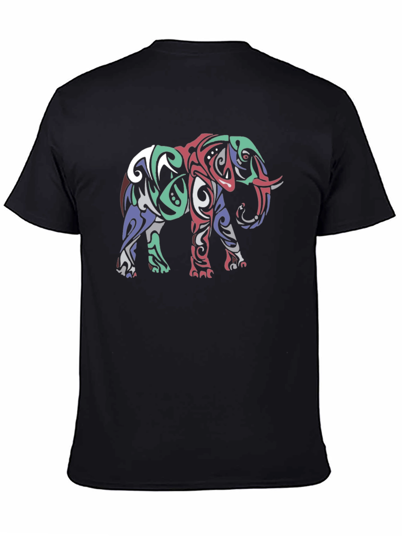 Tribal Elephant Graphic Tee - Stylish Mens T-Shirt