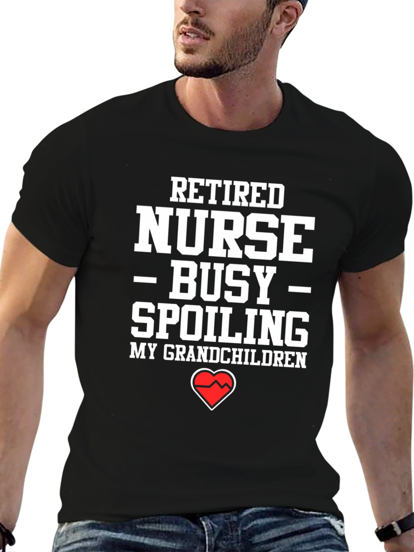 Retired Nurse Spoiling Grandchildren T-Shirt