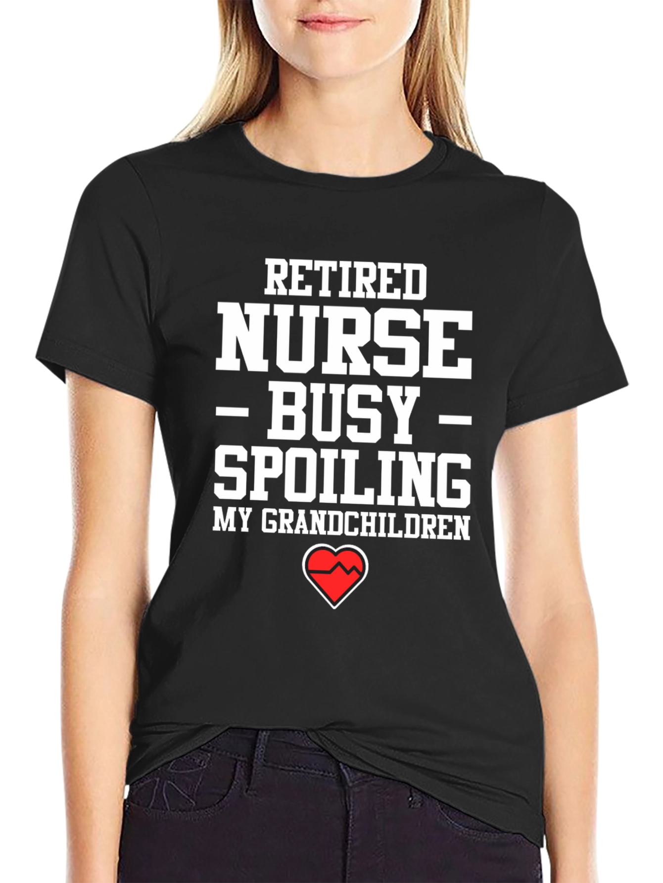 Retired Nurse Spoiling Grandchildren T-Shirt