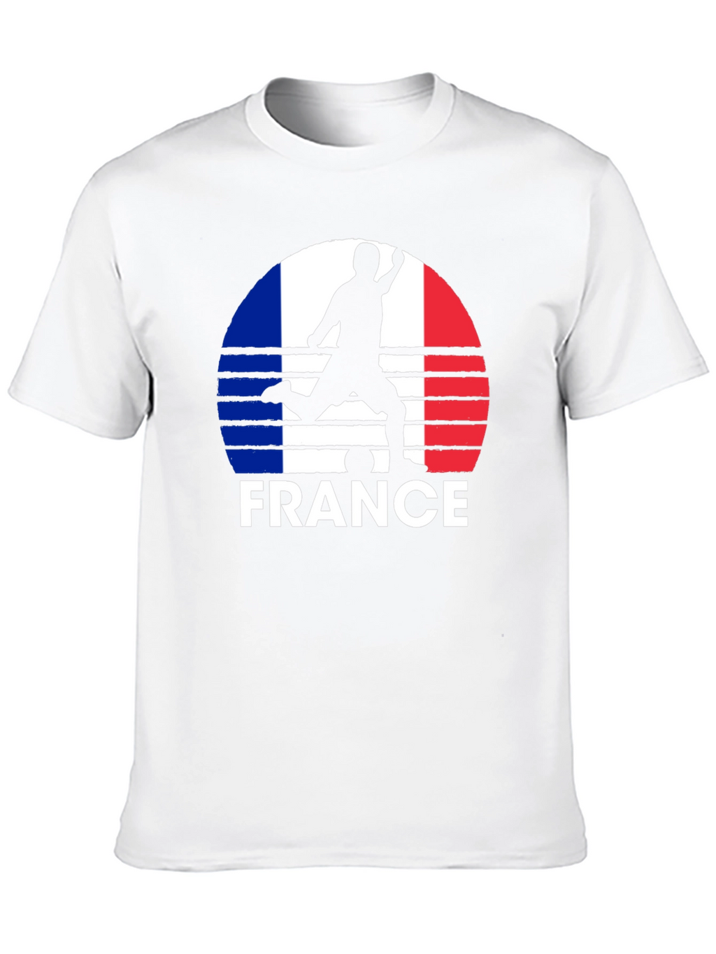 France Soccer Silhouette T-Shirt