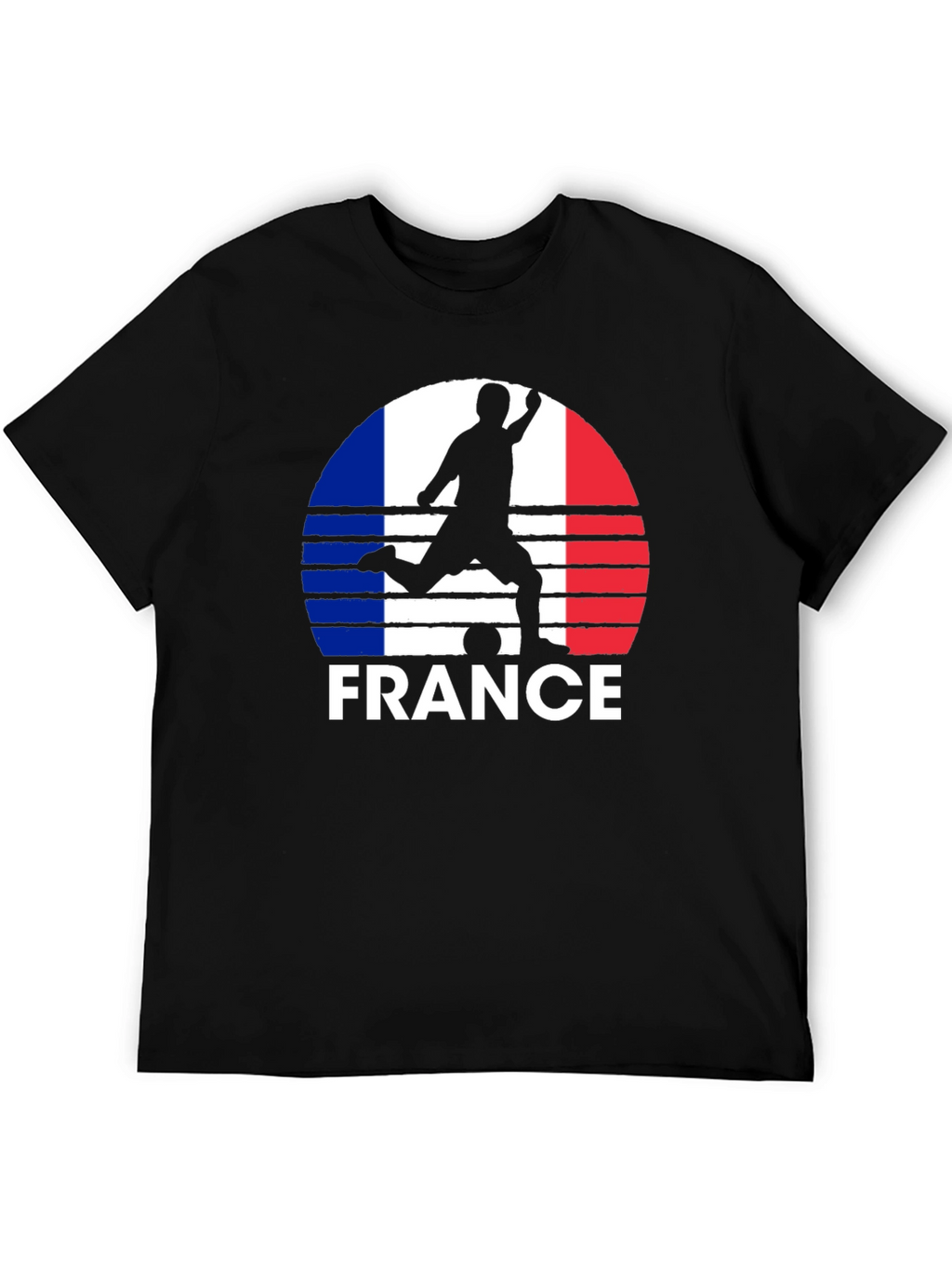 France Soccer Silhouette T-Shirt