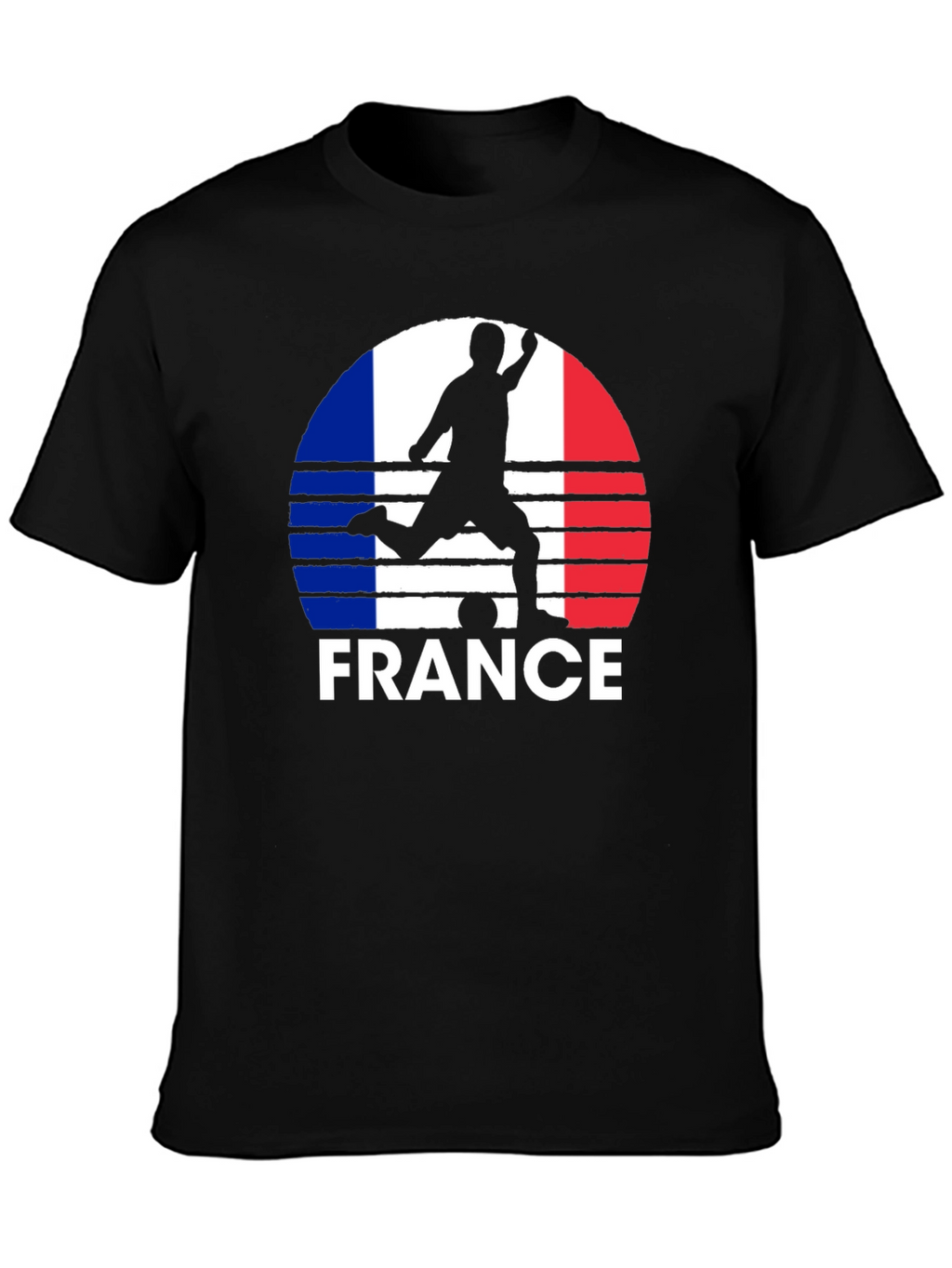 France Soccer Silhouette T-Shirt