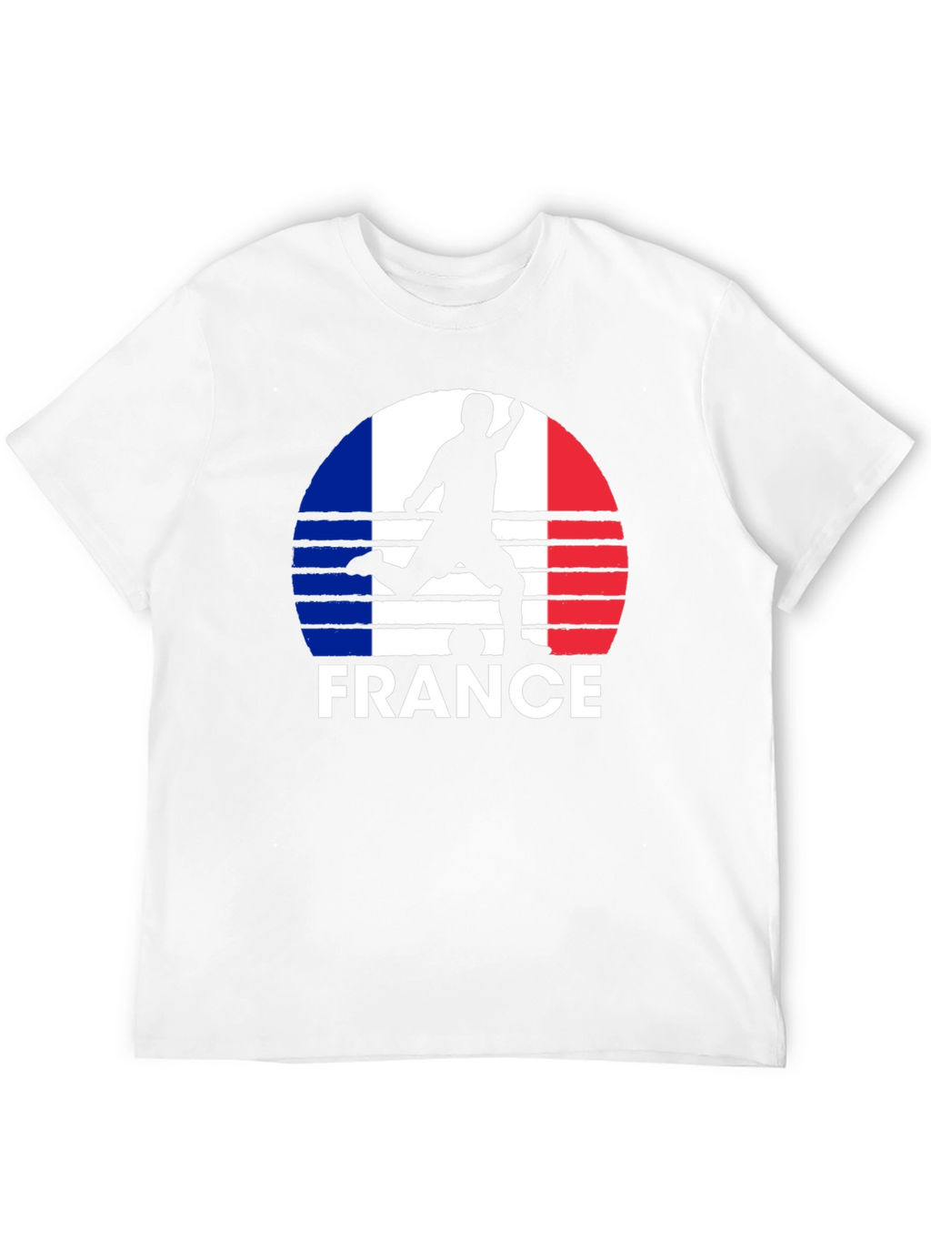 France Soccer Silhouette T-Shirt