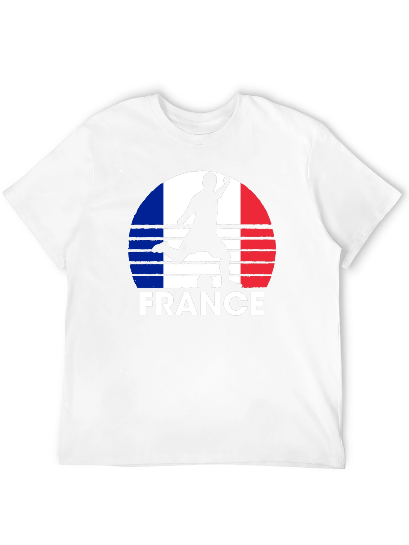 France Soccer Silhouette T-Shirt