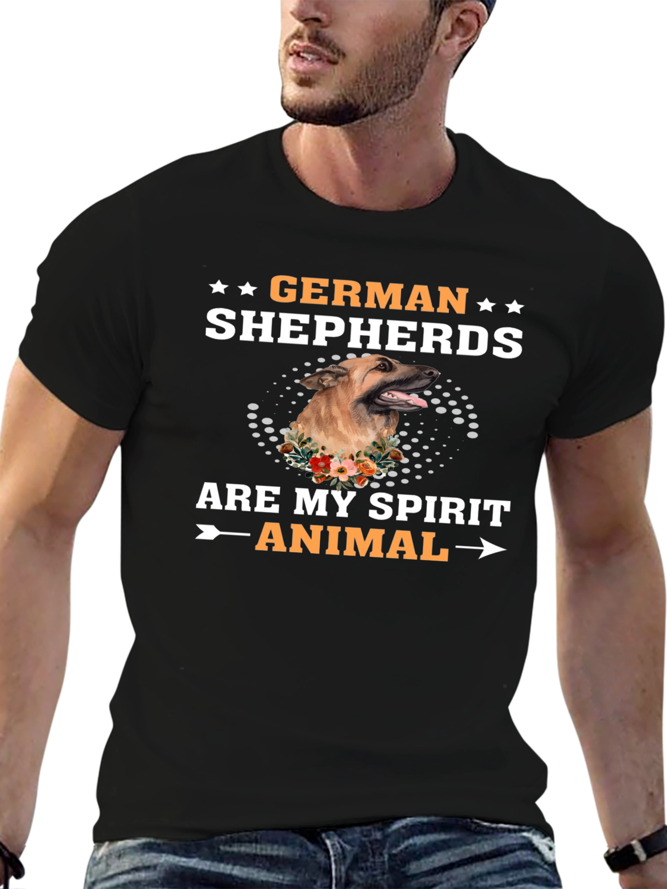 German Shepherd Spirit Animal T-Shirt