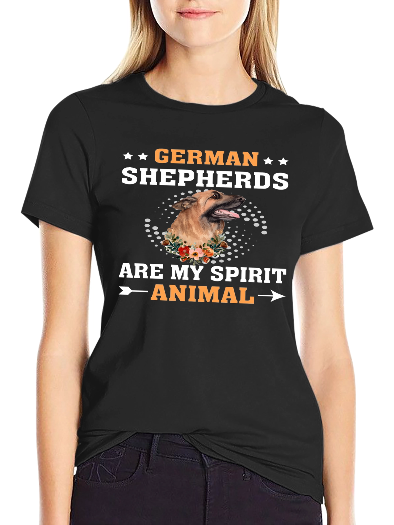 German Shepherd Spirit Animal T-Shirt