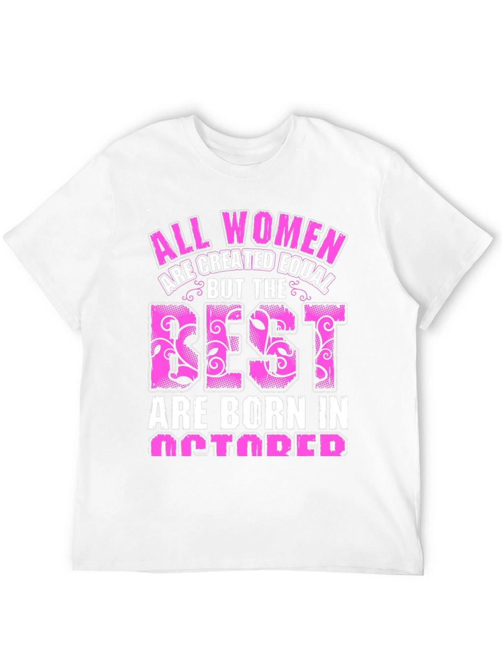 October Birthday Womens Graphic Tee