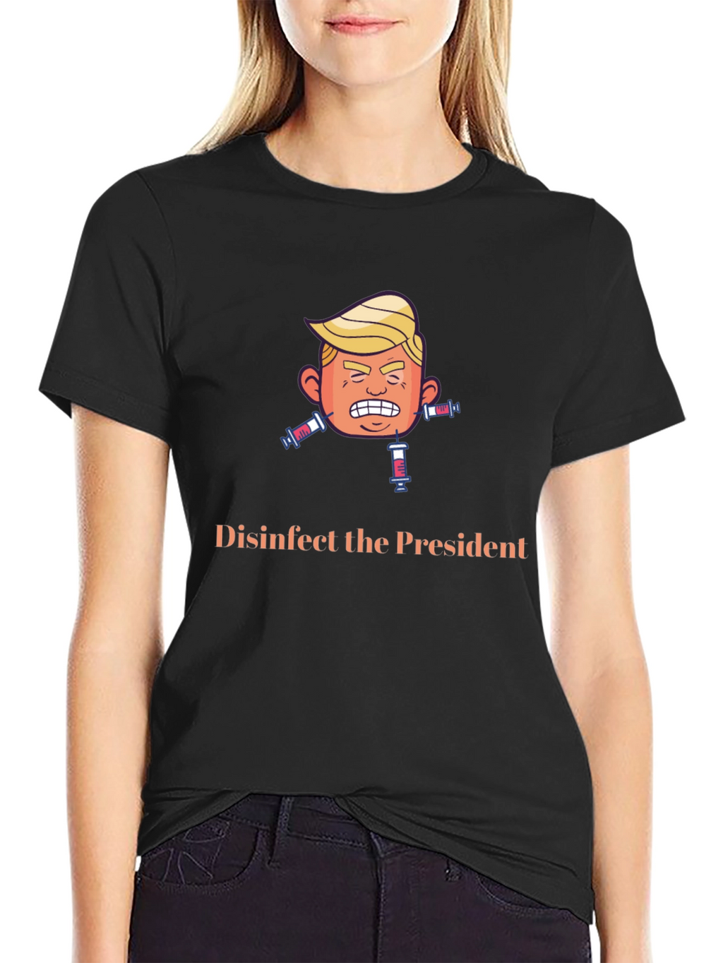 Disinfect the President Graphic Tee