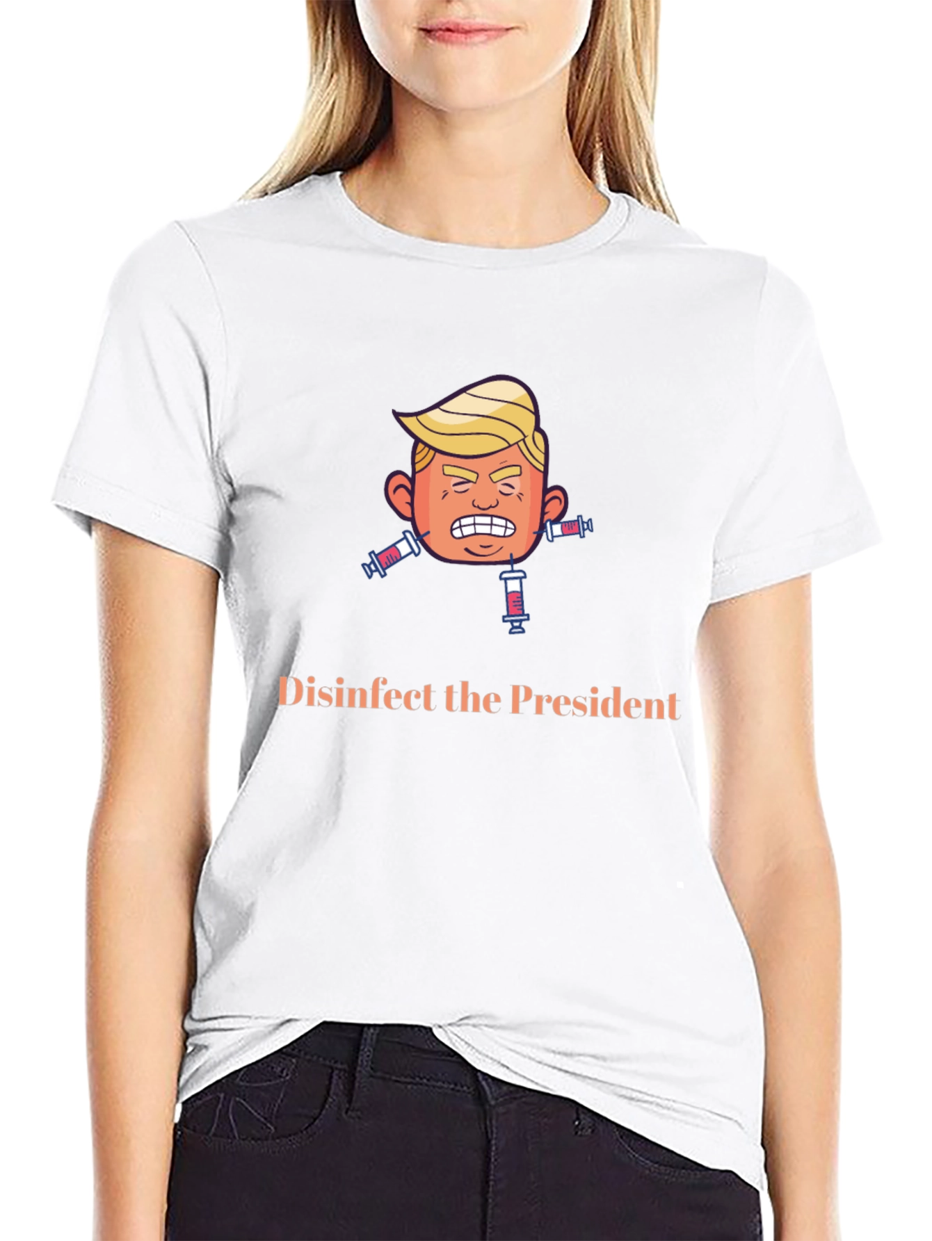 Disinfect the President Graphic Tee