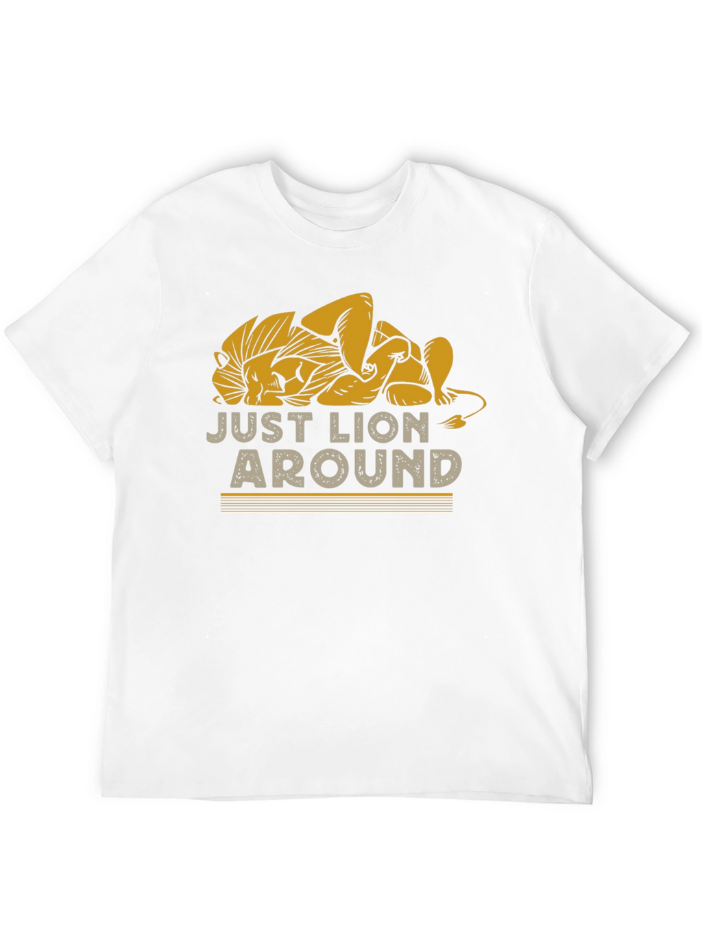 Just Lion Around Graphic T-Shirt Relaxed Fit