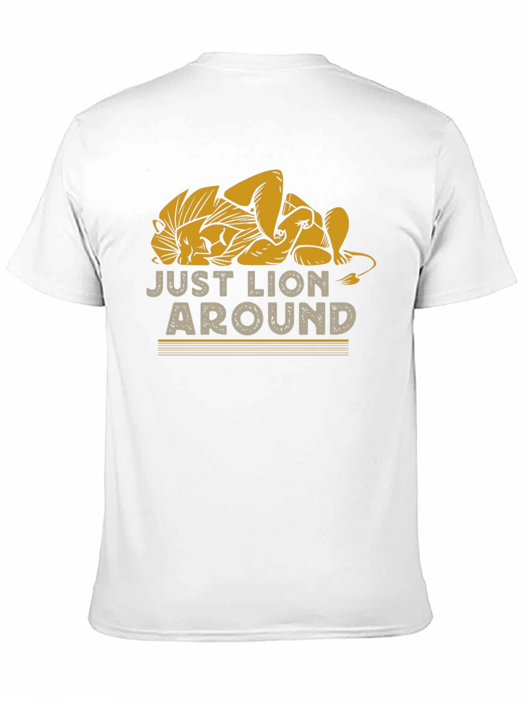 Just Lion Around Graphic T-Shirt Relaxed Fit
