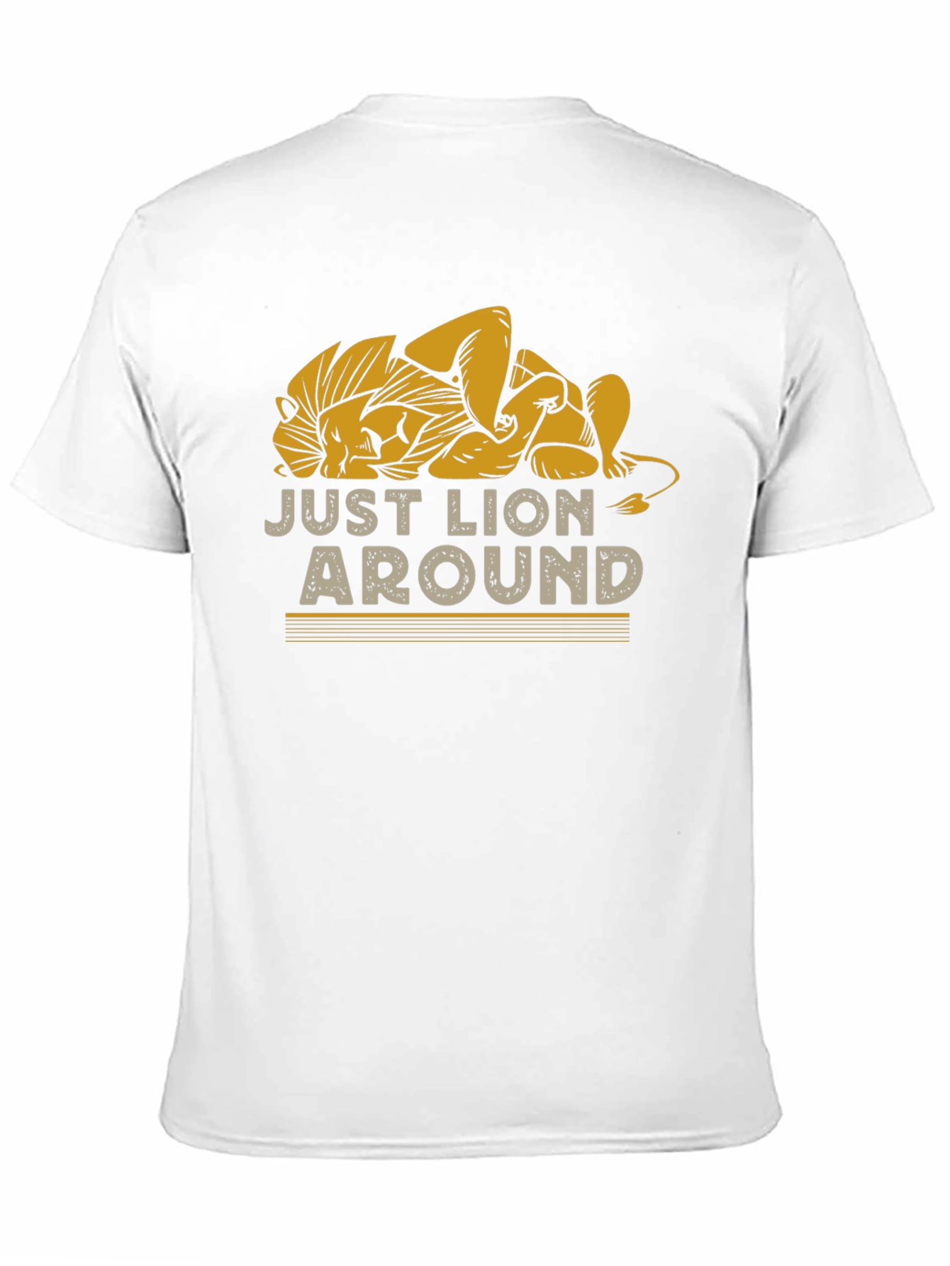 Just Lion Around Graphic T-Shirt Relaxed Fit