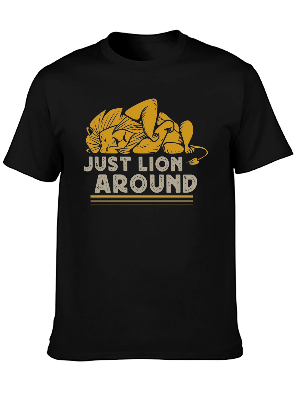 Just Lion Around Graphic T-Shirt Relaxed Fit