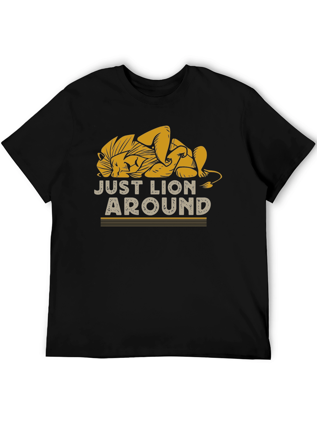 Just Lion Around Graphic T-Shirt Relaxed Fit