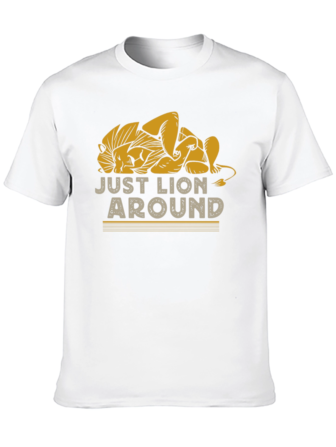 Just Lion Around Graphic T-Shirt Relaxed Fit