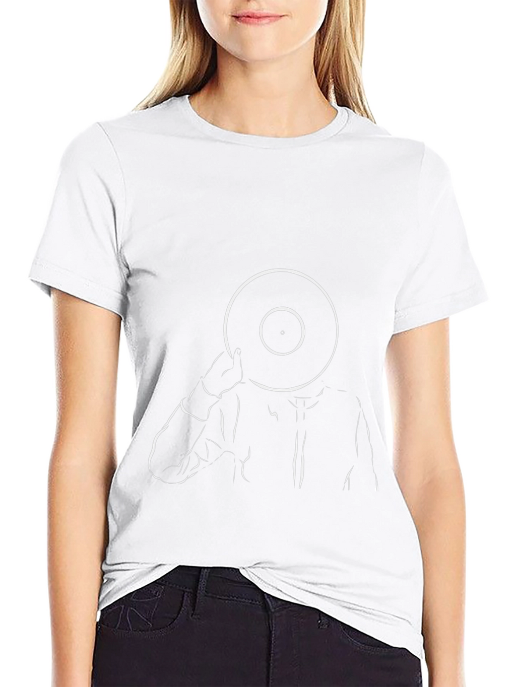 Vinyl Head T-Shirt - Modern Graphic Tee
