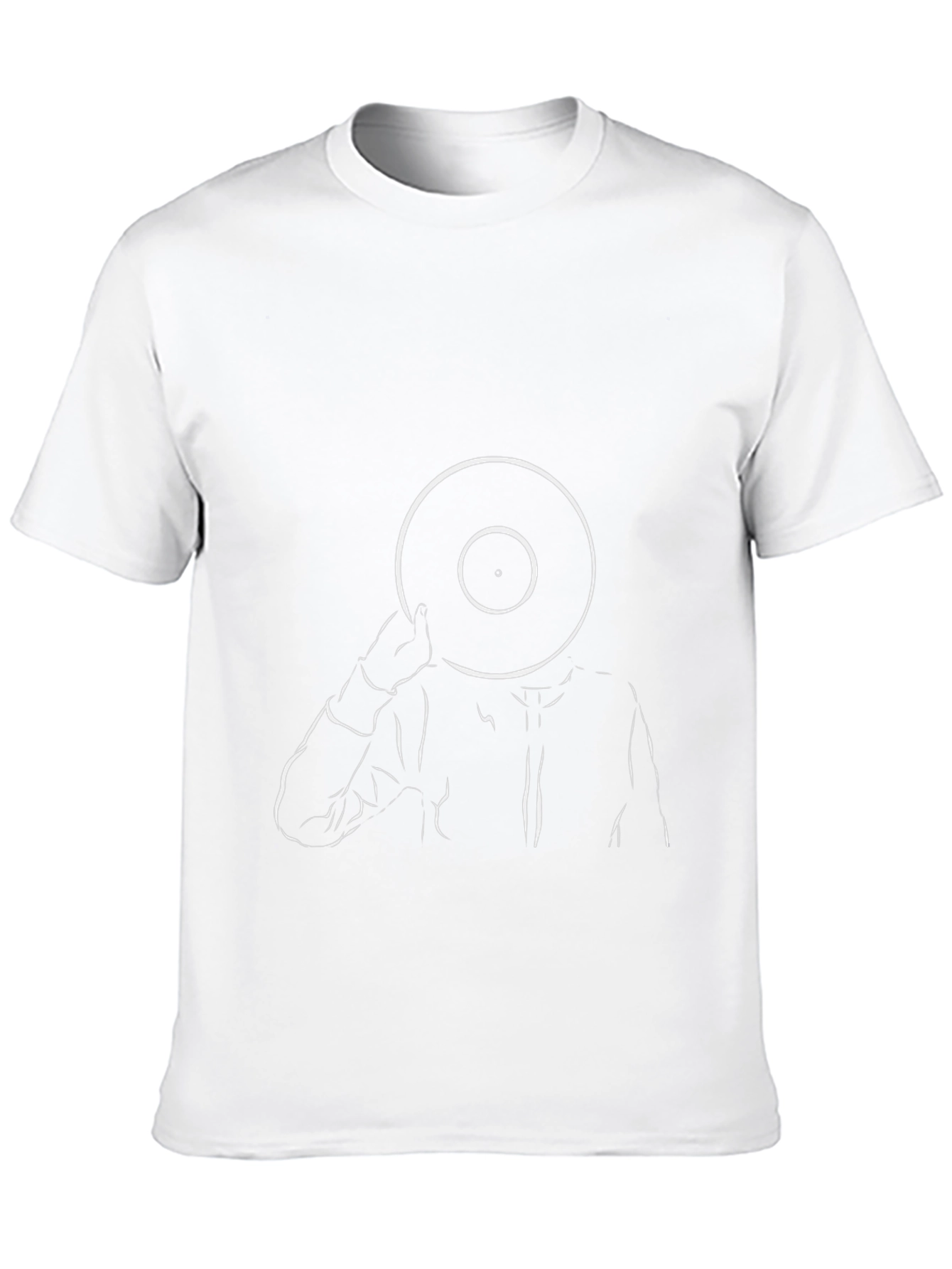 Vinyl Head T-Shirt - Modern Graphic Tee