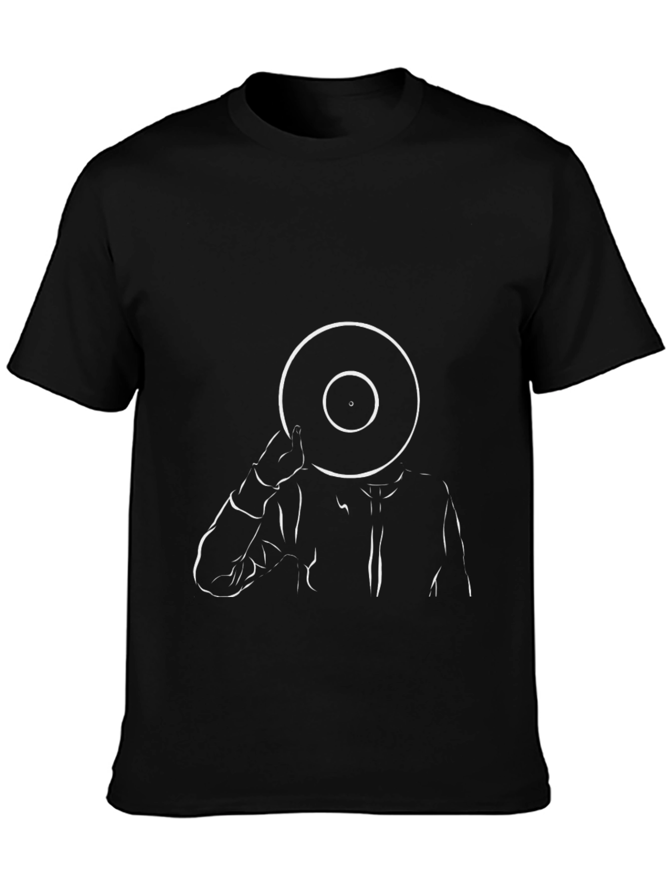 Vinyl Head T-Shirt - Modern Graphic Tee