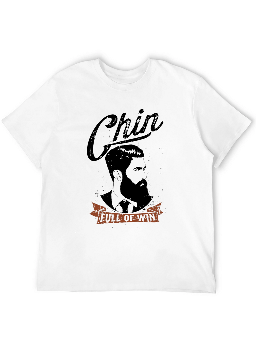 Chin Full of Win Black Graphic Tee