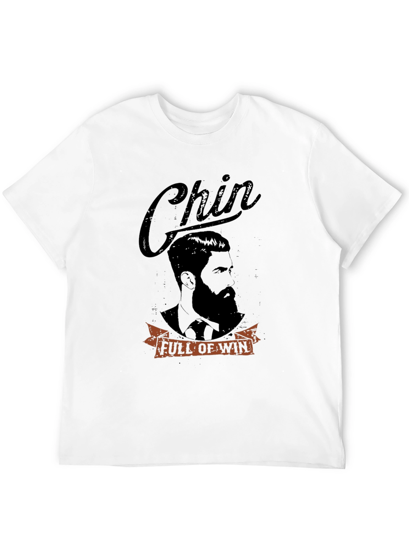 Chin Full of Win Black Graphic Tee