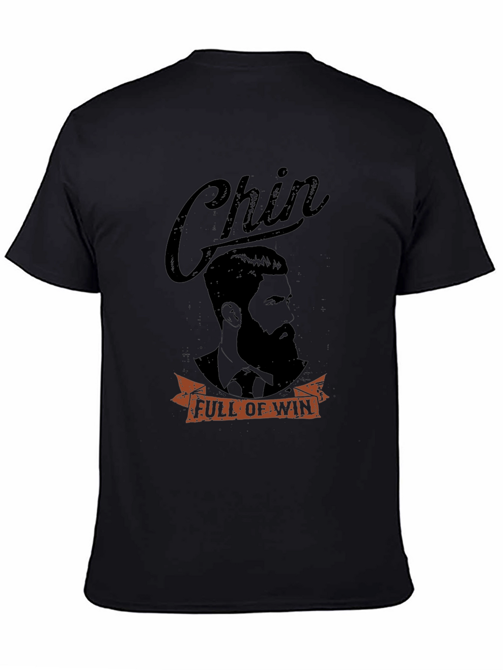 Chin Full of Win Black Graphic Tee