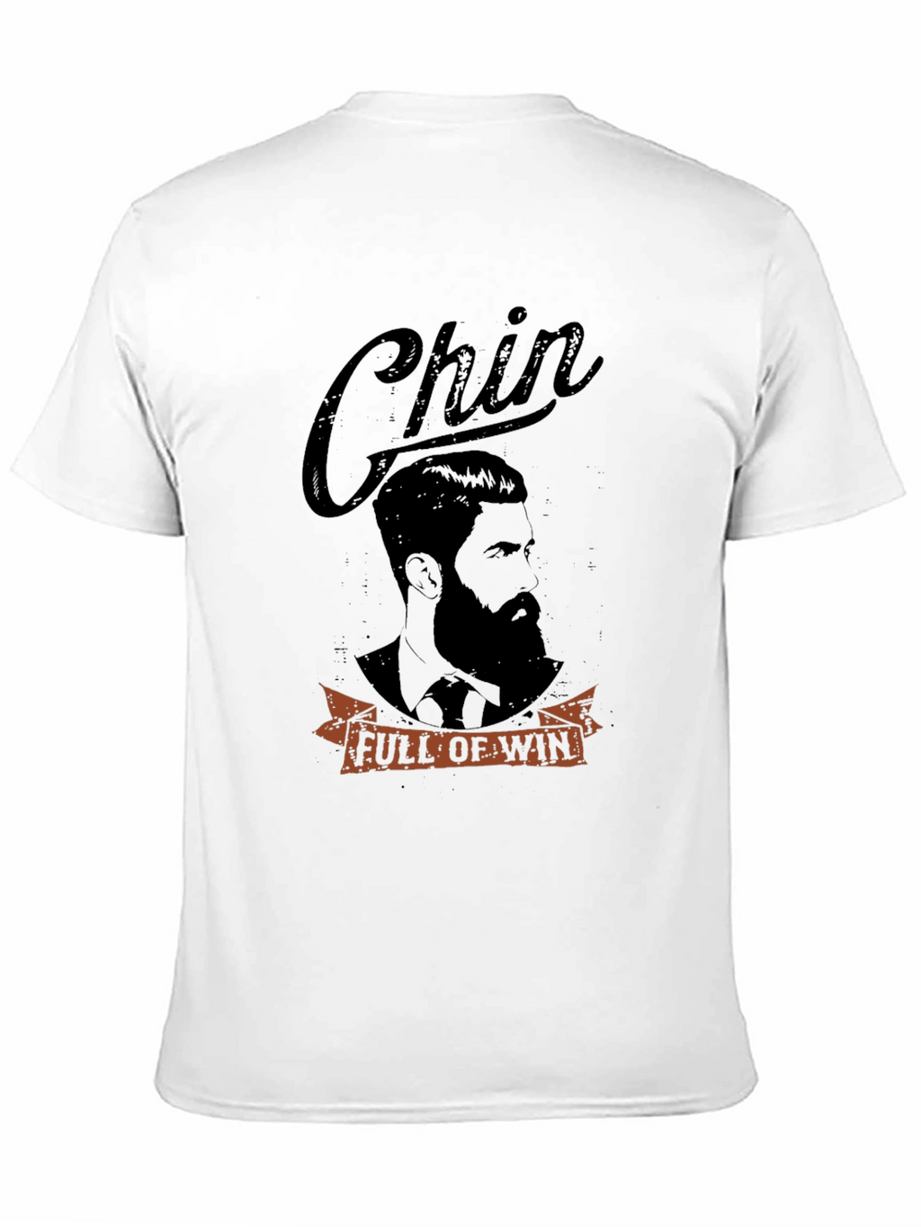 Chin Full of Win Black Graphic Tee