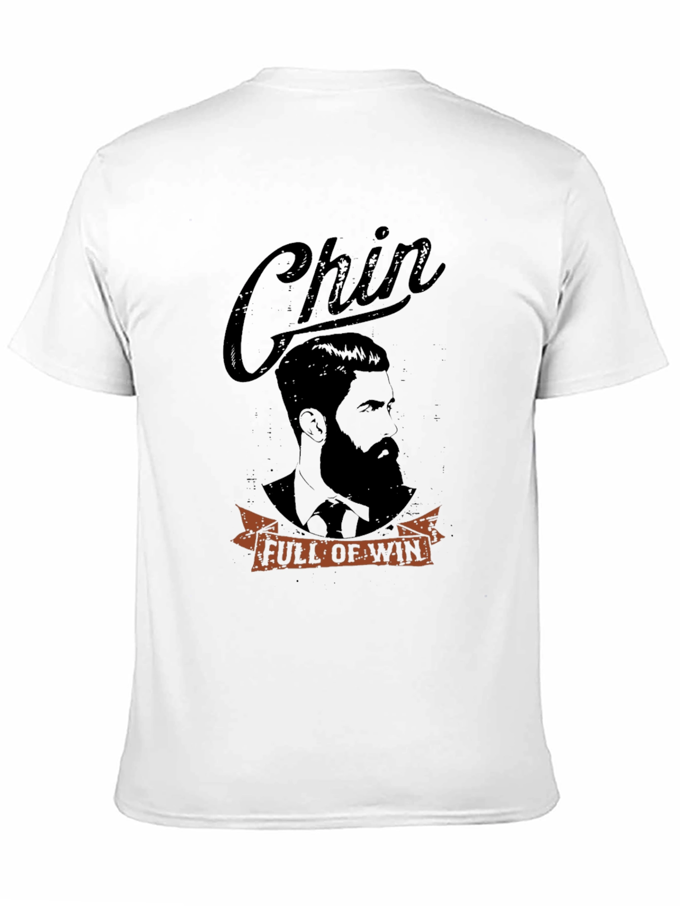 Chin Full of Win Black Graphic Tee