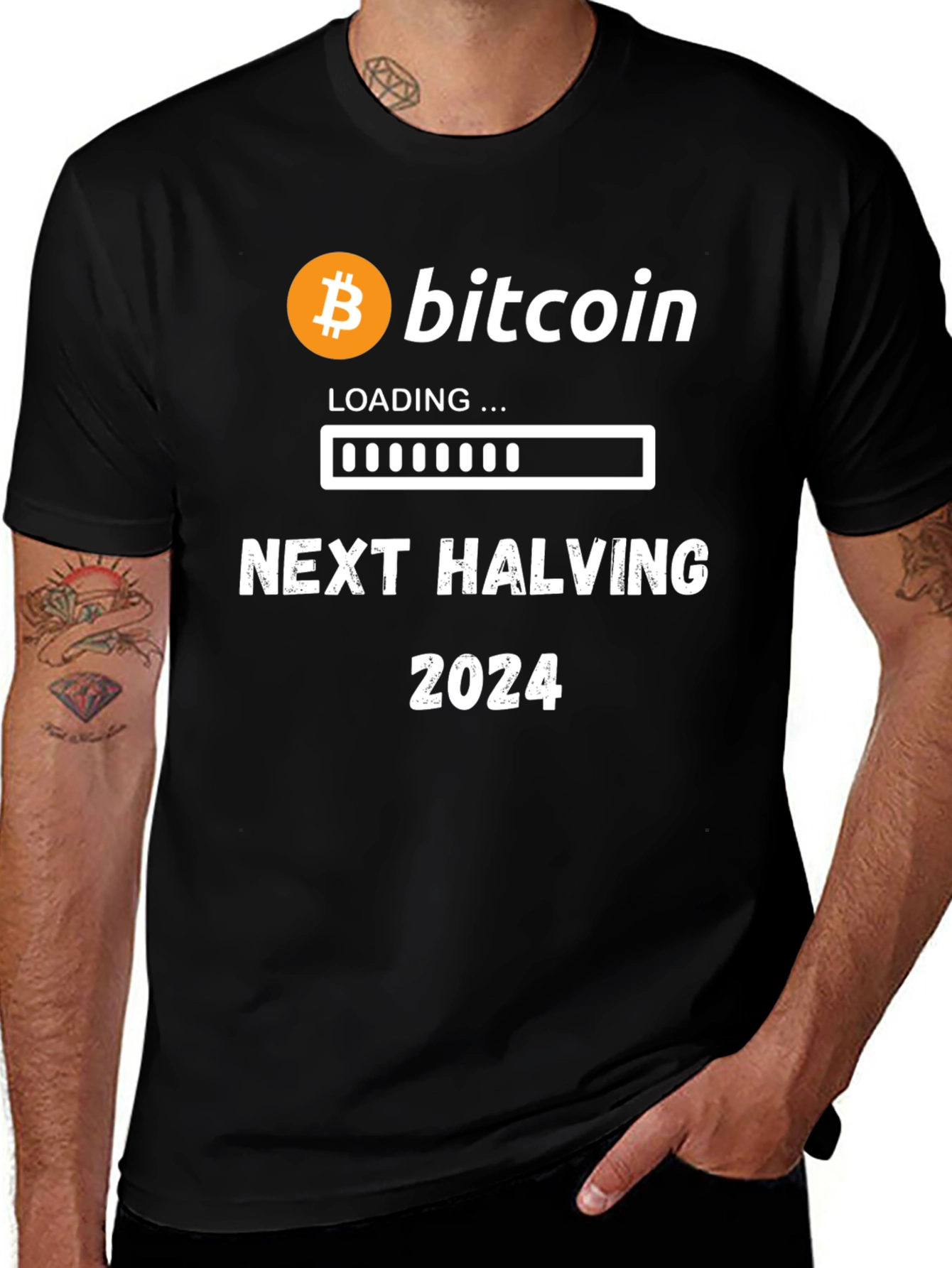 Bitcoin Halving 2024 T-Shirt - Crypto Investor Tee