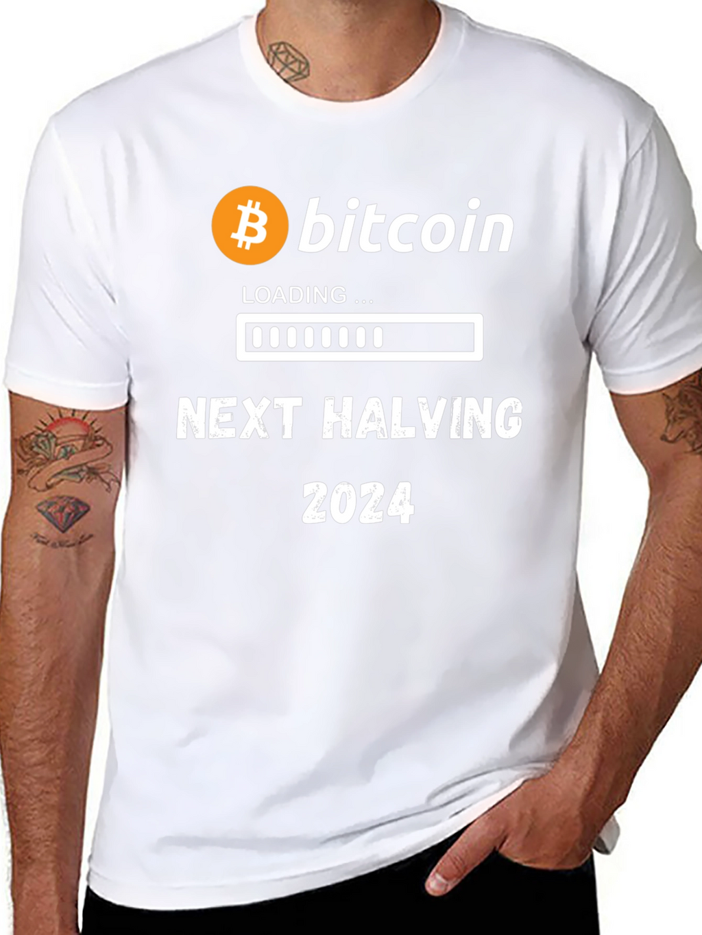 Bitcoin Halving 2024 T-Shirt - Crypto Investor Tee