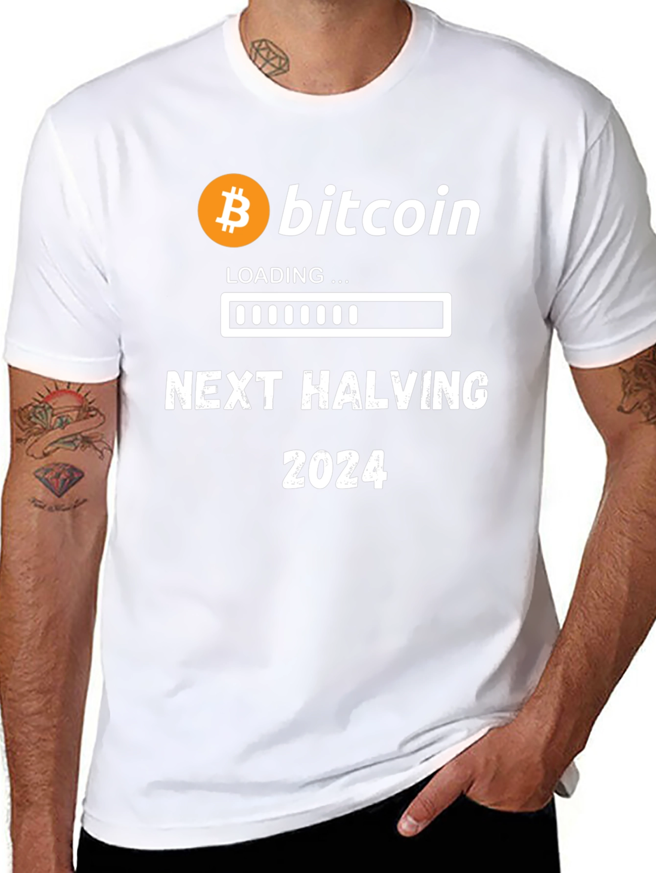 Bitcoin Halving 2024 T-Shirt - Crypto Investor Tee