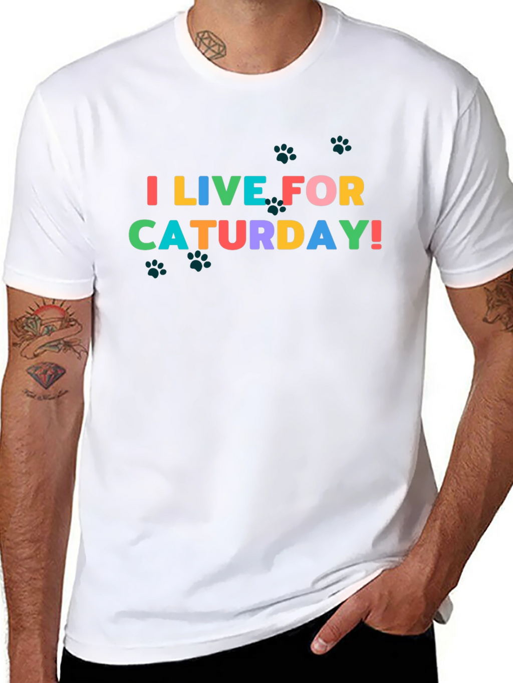 Caturday T-Shirt - Cat Lover Tee