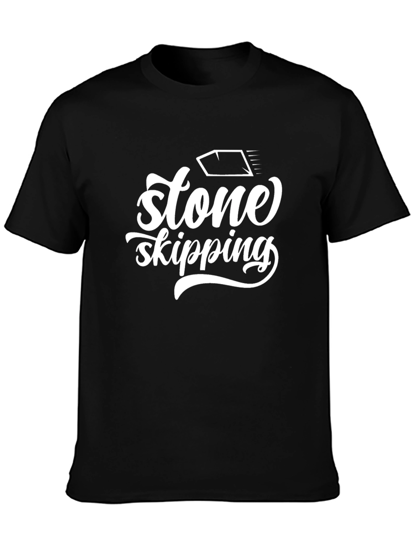Stone Skipping Graphic T-Shirt